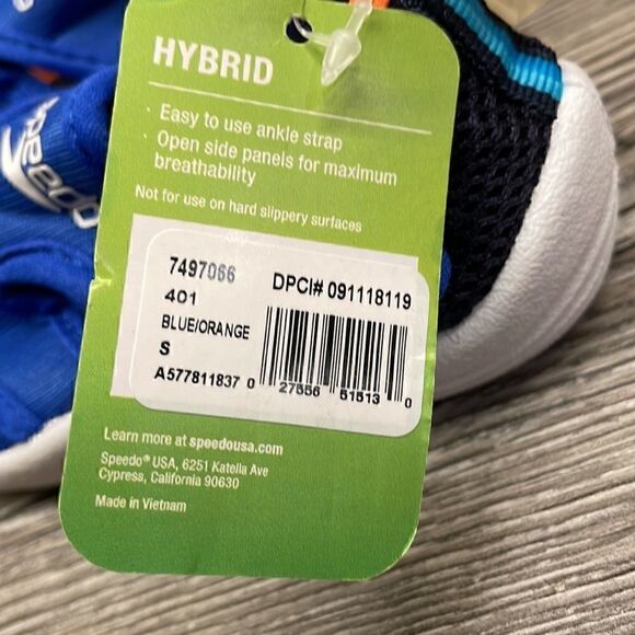 Speedo Toddler Hybrid Water Shoes - Royal Blue - Picture 10 of 10